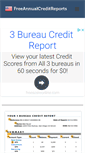 Mobile Screenshot of freeannualcreditreports.org